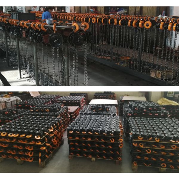 Индустрия использует на открытом воздухе подъем цепного блока руководства 3m 5 тонн