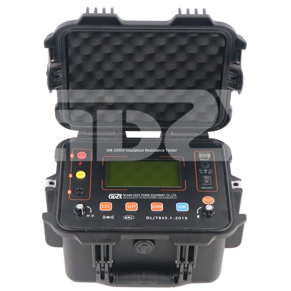 GM-2500 Verified Supplier High Voltage Digital Megohm Meter Controlled By Microcomputer