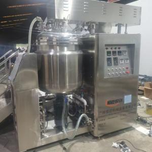 Máquina de emulsión de vacío de alta velocidad de 200L para crema cosmética