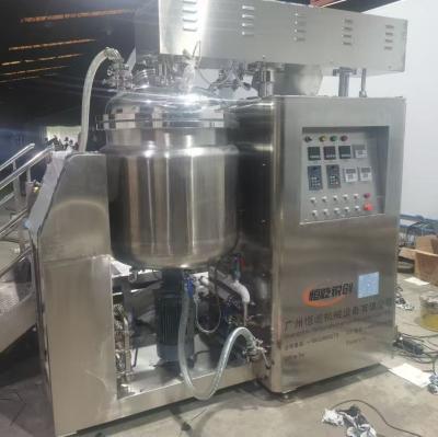 Máquina de emulsión de vacío de alta velocidad de 200L para crema cosmética