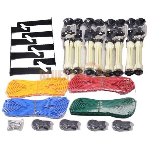 Photography 4 Roller Wall Mounting Manual Background Support System for Paper Backdrop