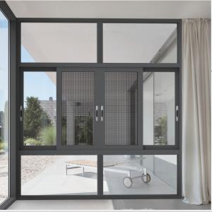 Customized Aluminum Horizontal Sliding Windows Energy Efficiency Aluminum