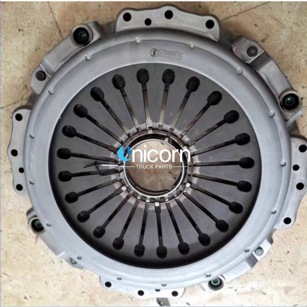Delong F3000 New M3000 Clutch Assembly Shaanxi Automobile Howo Model Shacman Comprising  Pressure Plate SZ916000702 DZ9114160034