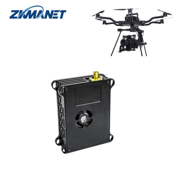 Transmetteur vidéo HD de 15 km 30 dBm AES Cofdm pour drones