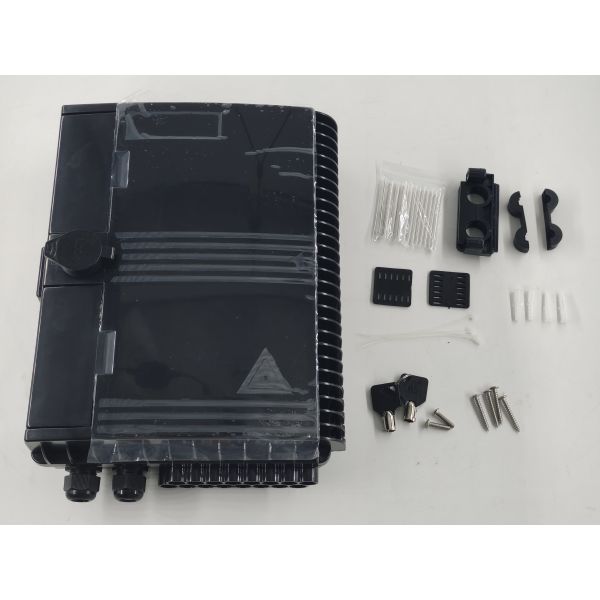 Caja de terminación de fibra óptica de 16 núcleos al aire libre con SC Splitter