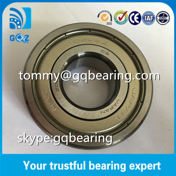 El escudo metálico C3 de despegue rodamientos de automóviles NSK 6305ZZC3E 6305ZZC3