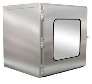 Common Transfer Window 230V 50HZ Pass Through Box Powder Coating