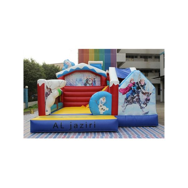 Commercial Grade Inflatable Frozen Playground Bounce House For kids