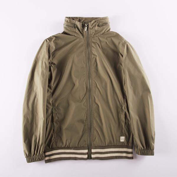 2 Color 100% Polymide Kid'S Bomber Jacket Size 2 - 12
