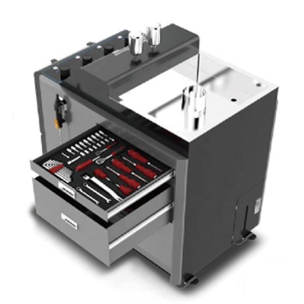 Máquina de recuperación de refrigerante industrial de 500 ml de cilindro 110V para aire acondicionado Máquina fresca