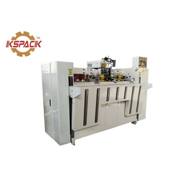 Carton Semi Automatic Stitching Machine , Paper Box Making Machine