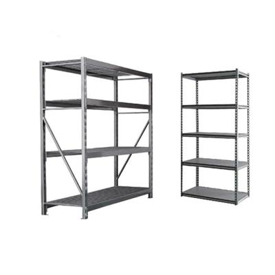 Metal Angle Steel Rack Boltless Stacking 4-5 Layer Outer Hoist Hole Shelf