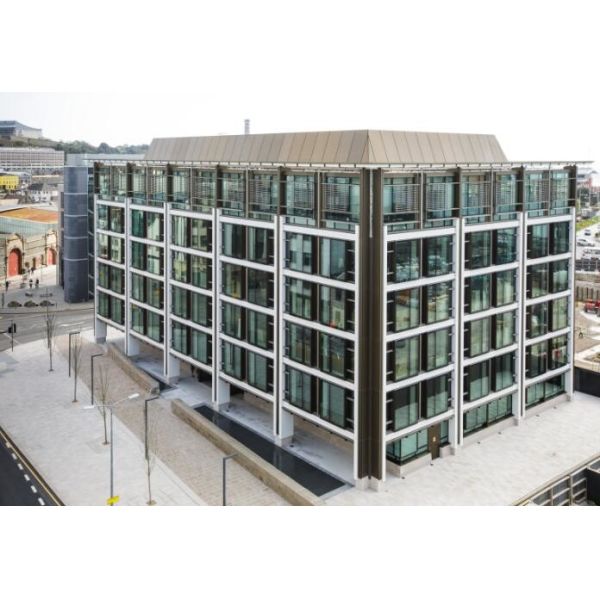 Подгонянная конструкция стальной портальной рамки Q355B/Q235B полуфабрикат стальная