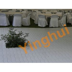 Couverture de plancher de tente temporaire extérieur