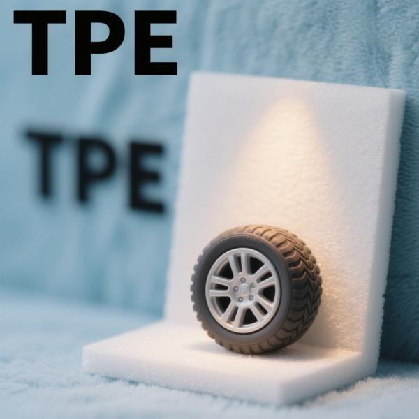 おもちゃの車のタイヤやおもちゃ作りに使用する高弾性TPE TPRゴムプラスチック原料ペレット