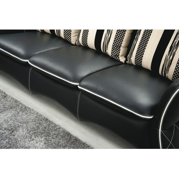 Living room furniture sofas corner sofa h936 1+2+3