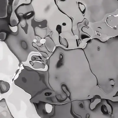 Lámina de acero inoxidable de superficie brillante con protección por película láser