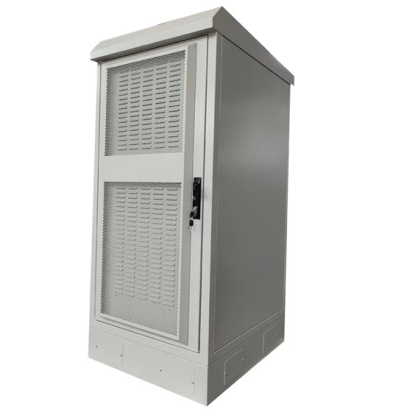 IP55 19 Inch Rack Outdoor Telecom Cabinet With Centrifugal Fan