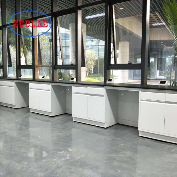 Banco de laboratorio de química comercial, impermeable, multiusos, para la escuela