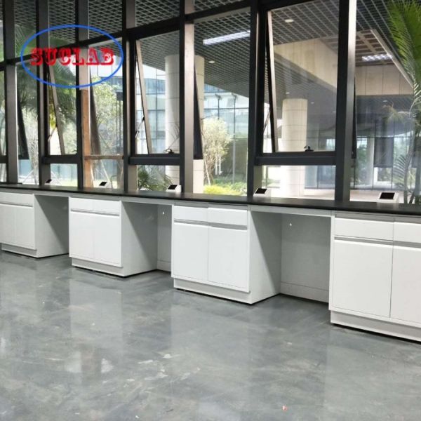 Steel Materials Used in Our C-Frame Chemistry Lab Workbench Laboratory Benches and Cabinets Manufacturer