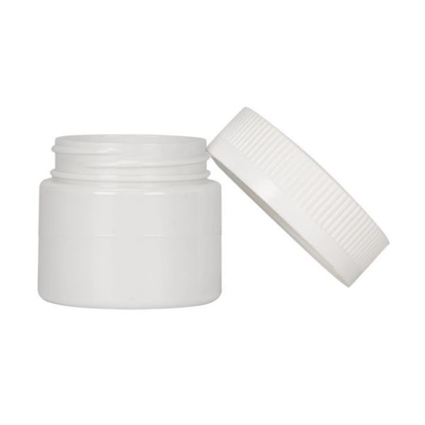 enfant de plastique de pot de mauvaise herbe de l'ANIMAL FAMILIER 3oz blanc