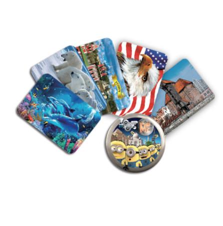 PLASTIC LENTICULAR PET 3D Lenticular School Bag Cover Cartoon Image Children Favor Stationery