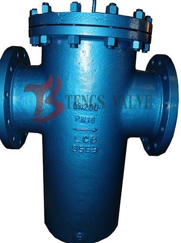 1 - 24 Simplex Basket Strainer Low Temperature Carbon Steel A352 LCB Flanged To ANSI