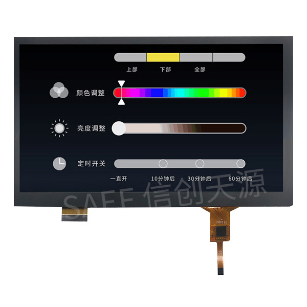 Медицинский 7-дюймовый сенсорный экран, PCAP сенсорный экран 1024X600 IPS TFT LCD RGB/mipi Интерфейс W/ Капацитивный сенсорный экран