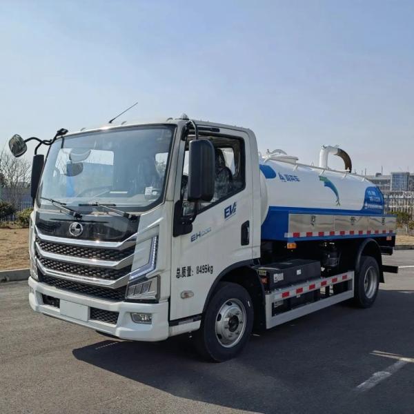 Special Electric Septic Tank Pumping Truck for Custom's Requirement and Customized Design Options