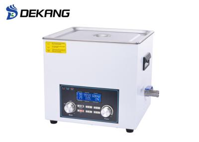 15 Liter 360W Bench Top Ultrasonic Cleaner For Lab Instrument Cleaning