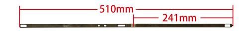 510mm Wiele Carpet Weaving Machinery Steel Hook