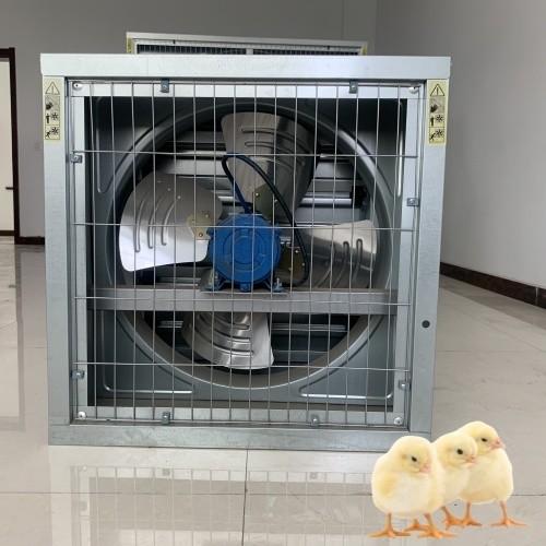 Ventilateur d'extraction AC 1530mm 54 380V Ventilateur de refroidissement pour serre, ferme, poulailler, volaille, mur 50Hz OEM ODM