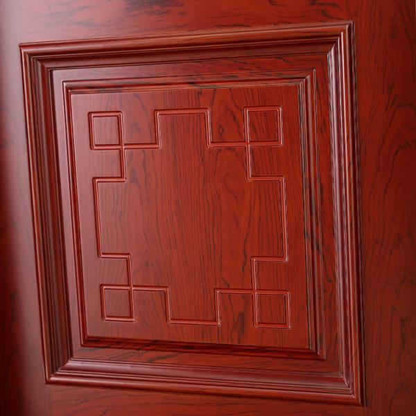 Custom Indoor Solid Composite Interior Door PU Painting ISO9001