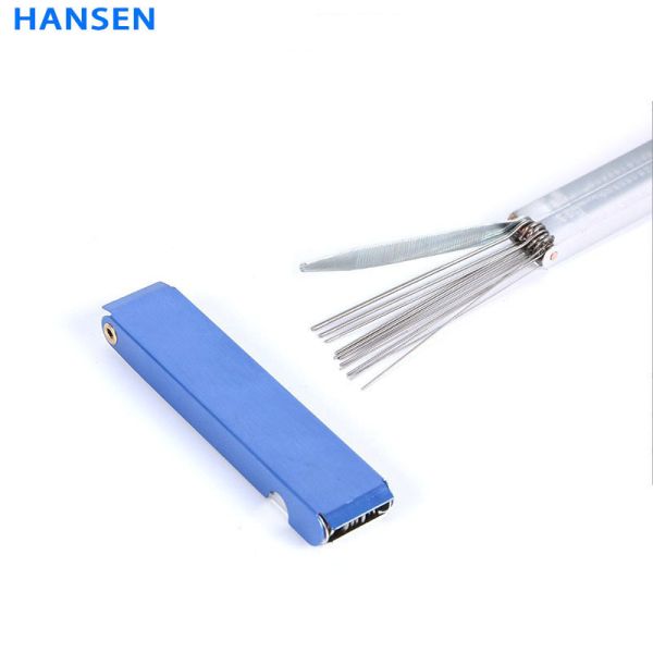 Stainless Steel Welding Torch Tip Cleaner Needle Set ，DEM TC-1213 High Quality 13 in 1 Soldering Cutting Welding Accessory Torch Nozzle Tip Cleaner ，Gas Cutting Nozzle Jet Cleaning Needles