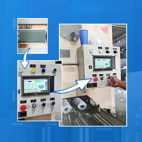 панель PLC HMI цвета 408MHz 60K интегрированная для пластикового машинного оборудования