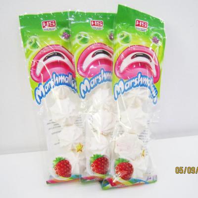 Gosto agradável personalizado cozinhado dos doces do marshmallow da forma do bolo, o macio e o doce dos marshmallows