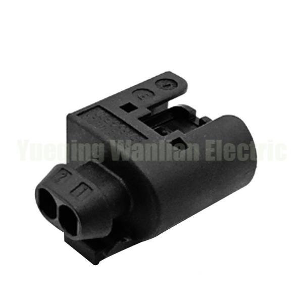 Negro 2 Pin 09441261 Conector de injetor Diesel