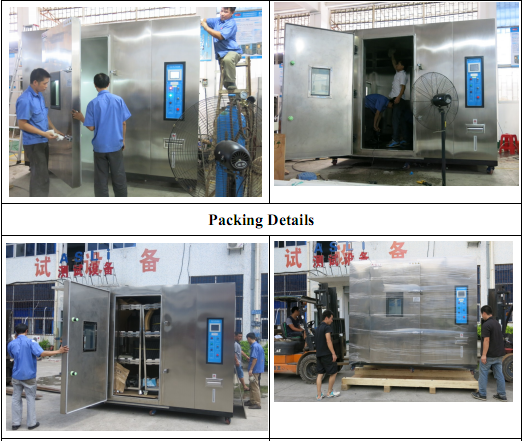 40 ДЕГ К & части 75%Р.Х. Автоматическ прогулка запасных в камере стабильности, камерах климата
