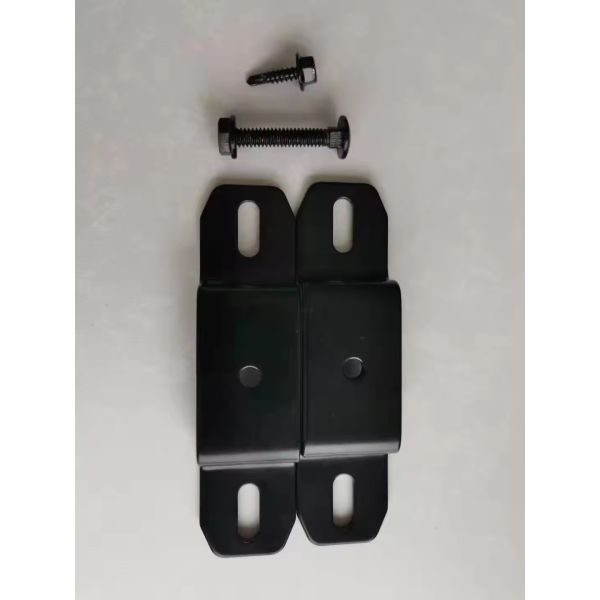 Silver Metal Fence Hardware For Steel Gates / Fence Accessories