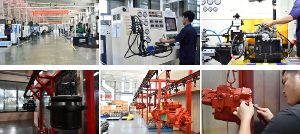 Pompes hydrauliques pour les excavatrices Komatsu PC400-3 PC400-5 PC400-7