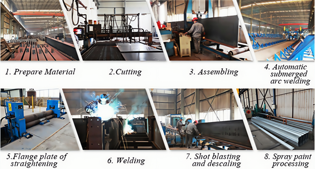 Diseño prefabricado Capa automática de huevo Granja avícola Batería Casita de pollo Muestras de gallinas Estructura de acero Almacén Equipo agrícola Granero de vacas Granero