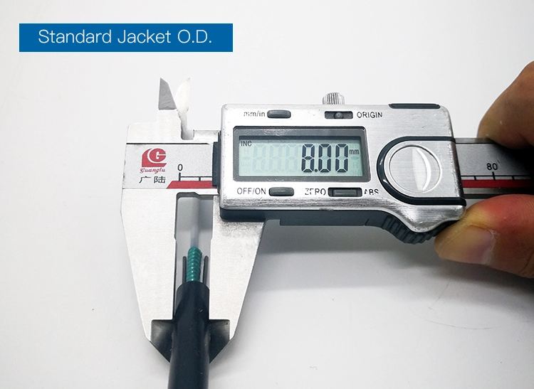 Single Mode Armoured SM GYXTW Duct Fiber Optic Cable 4core