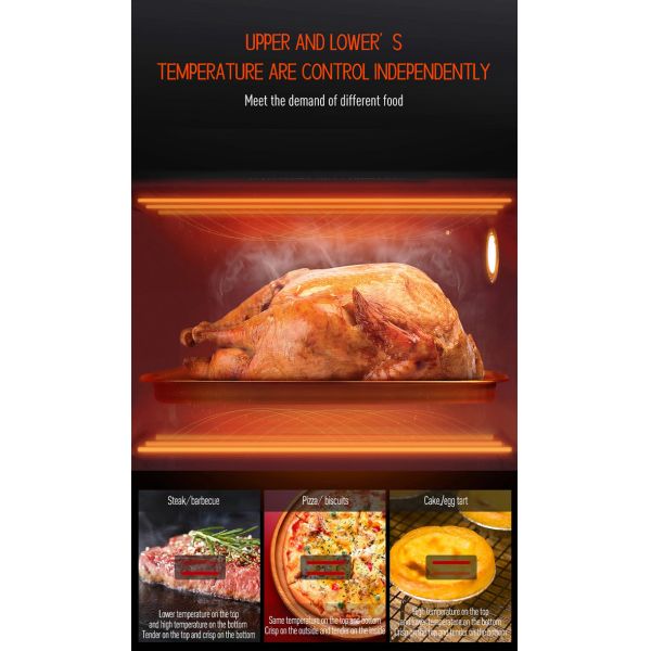 Table Top Colorful High Temperature SS Commercial Pizza Oven