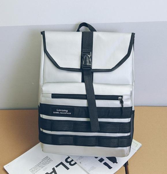 Schoolbag Korean version of campus couple backpack fashion joker high school students large backpack