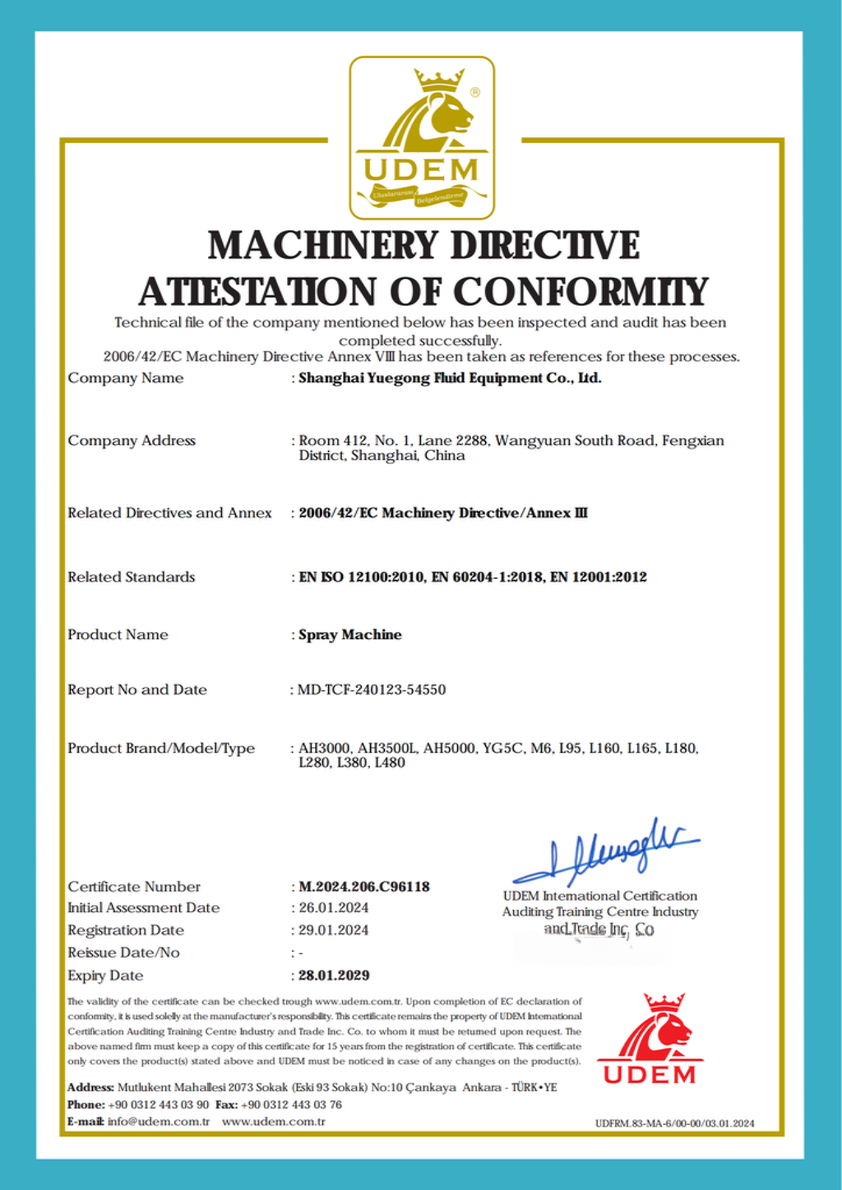 YG G41 Electric Airless Paint Latex Sprayer 22MPa CE Brushless Power Spraying Machine 1