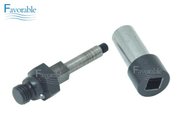 Wheel Grinding Shaft Topcut Bullmer Cutter Parts , Textile Spare Parts Pn105950