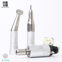 Pieza de mano dental de baja velocidad 1/1 contra ángulo para implantes AL7075 con agua externa