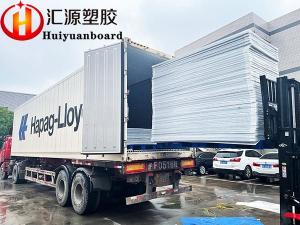 Heavy Duty Waterproof White Packaging Coroplast Sheets 4x8