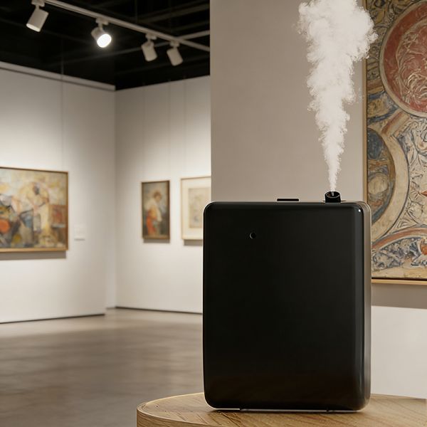 Plastic Battery Operated Aroma Diffuser 100cbm Coverage Quiet Aromatherapy