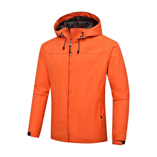 Custom Logo Blank Waterproof Windbreaker Jackets Plus Size Men's Tracksuit Jacket XMAMLON